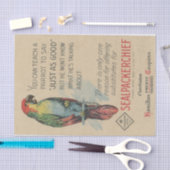 ヴィンテージデカップエフエメラパロットカタログad 薄葉紙 (クラフト)