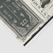 ヴィンテージデカップバタフライアイボリーピンクアーティスト 薄葉紙 (詳細)