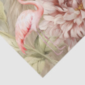 ヴィンテージデカップパステルフローラライオンティッシュペーパー 薄葉紙 (詳細)