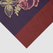 ヴィンテージデカップブルゴーニュバラカスタムアートワーク 薄葉紙 (詳細)