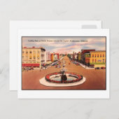 ヴィンテージデクスターアベニューモンゴメリーAL ポストカード (正面/裏面)