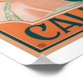 ヴィンテージデコカリクストゥシャンパンポスター ポスター (角)