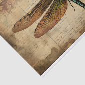 ヴィンテージデコップウォーターカラードラゴンフライのデコップル 薄葉紙 (詳細)