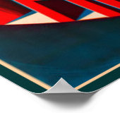 ヴィンテージデコフィアットポスター12 x 16 ポスター (角)