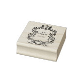 ヴィンテージデコフレーム蔵書票exライブリッシュ ラバースタンプ (スタンプ)