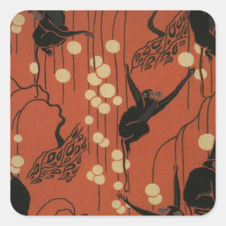 ヴィンテージデコモデネモンキーズ スクエアシール