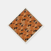 ヴィンテージデコモンキーパターン紙ナプキンス スタンダードカクテルナプキン (角)