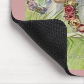 ヴィンテージデコレーションデイガール マウスパッド (コーナー)