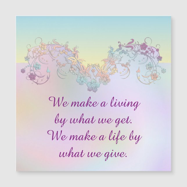 ヴィンテージデコレーションパステルのグラデーション+アイディア (正面)