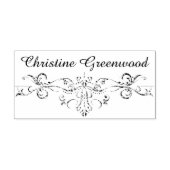 ヴィンテージデコレーション金ゴールド1 +アイディア ラバースタンプ (インプリント)