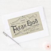 ヴィンテージデコースカートンステッカー 長方形シール (封筒)