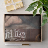 ヴィンテージデコpageを持つバラの女の子 薄葉紙 (ギフト)