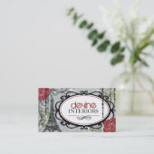 ヴィンテージデザイナー名刺 名刺 (スタンド正面)