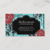 ヴィンテージデザイナー名刺 名刺 (裏面)