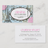 ヴィンテージデザイナー名刺 名刺 (正面/裏面)