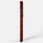 ヴィンテージデザインあなたの名前サムスン銀河系ケース SAMSUNG GALAXYケース (右側面)