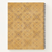 ヴィンテージデザインとレトロ ノートブック (裏面)