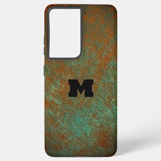 ヴィンテージデザインの名前 SAMSUNG GALAXYケース (裏面)