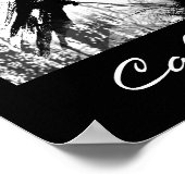 ヴィンテージデザインカリフォルニアウズルの鳥 ポスター (角)