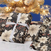 ヴィンテージデザインクリスマスラッピング紙 ラッピングペーパー