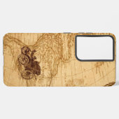 ヴィンテージデザインサムスン銀河系症例 SAMSUNG GALAXYケース (左側面)