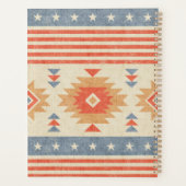 ヴィンテージデザインネイティブ米国人スタイル。 プランナー手帳 (裏面)