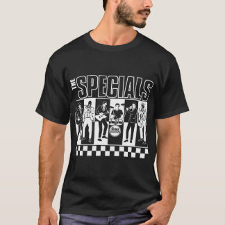 ヴィンテージデザインラブロックザスペシャルズバンドクラシック Tシャツ