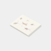 ヴィンテージデザイン7匹の違う昆虫 ポストイット (アングル)