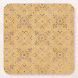 ヴィンテージデザイン スクエアペーパーコースター