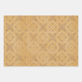 ヴィンテージデザイン ラッピングペーパーシート