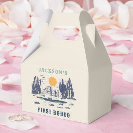 ヴィンテージデザートウエスタンワイルドウェスト1st誕生日 フェイバーボックス