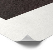 ヴィンテージデザートケーキ飾つや消しのレトロ ポスター (角)