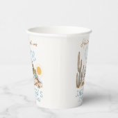 ヴィンテージデザートワイルドウエストウェスタン1st誕生日 紙コップ (右)