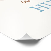 ヴィンテージデザートワイルドウエスト1stバースデーウェルカムサイン フォトプリント            (角)