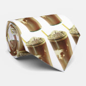 ヴィンテージデザート、チョコレートシェイクとホイップクリーム ネクタイ (ロール)