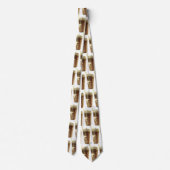 ヴィンテージデザート、チョコレートシェイクとホイップクリーム ネクタイ (裏面)