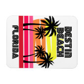 ヴィンテージデスティンビーチフロリダ マグネット (横)