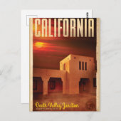 ヴィンテージデスバレージャンクショントラベルポストカード ポストカード (正面/裏面)