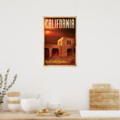 ヴィンテージデスバレージャンクション旅行ポスター ポスター (キッチン)