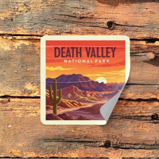 ヴィンテージデスバレー国立公園 スクエアシール