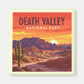 ヴィンテージデスバレー国立公園 マグネット (正面)
