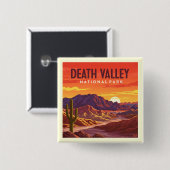 ヴィンテージデスバレー国立公園 缶バッジ (正面&裏面)