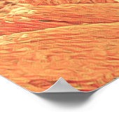 ヴィンテージデスバレー砂漠の旅行ポスター ポスター (角)