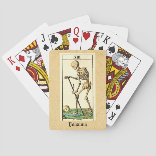 ヴィンテージデスモルトカスタムスケルトン トランプ (裏面)