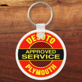ヴィンテージデソトのサービスサイン キーホルダー (正面)