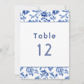 ヴィンテージデソフトフローラ表の座席表 招待状 (正面)