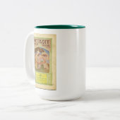 ヴィンテージデトロイトオペラハウス ツートーンマグカップ (正面左)