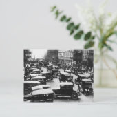 ヴィンテージデトロイトトラフィックフロー ポストカード (スタンド正面)