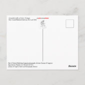 ヴィンテージデトロイトトラフィックフロー ポストカード (裏面)