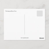 ヴィンテージデトロイトベルアイルメモリアル噴水 ポストカード (裏面)